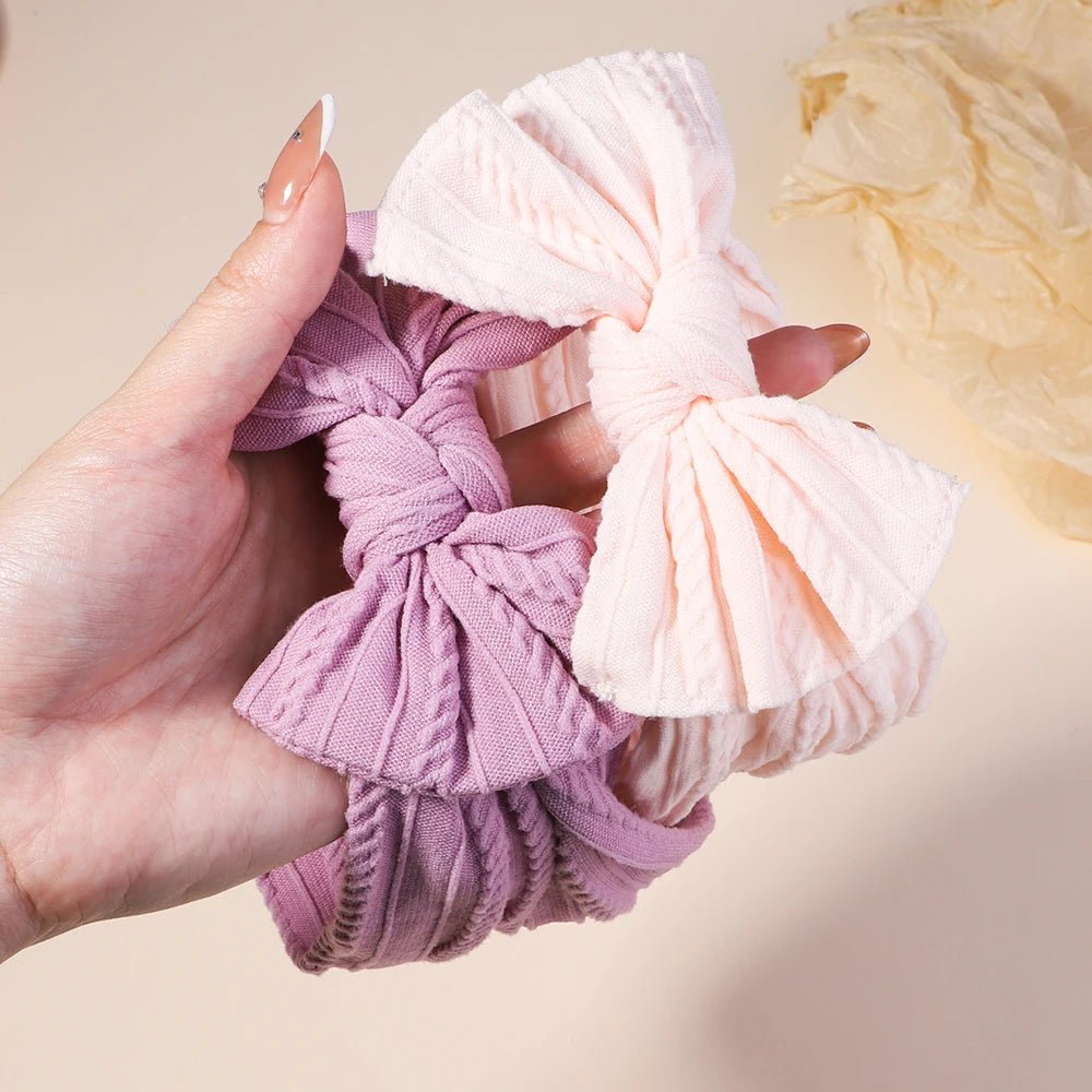 3 Piece Cable Knit Headbands