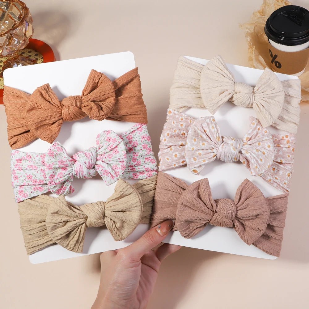 3 Piece Cable Knit Headbands