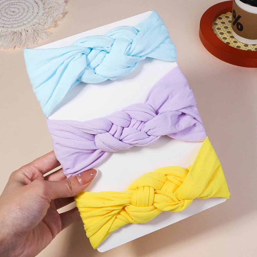 3 Piece Cable Knit Headbands