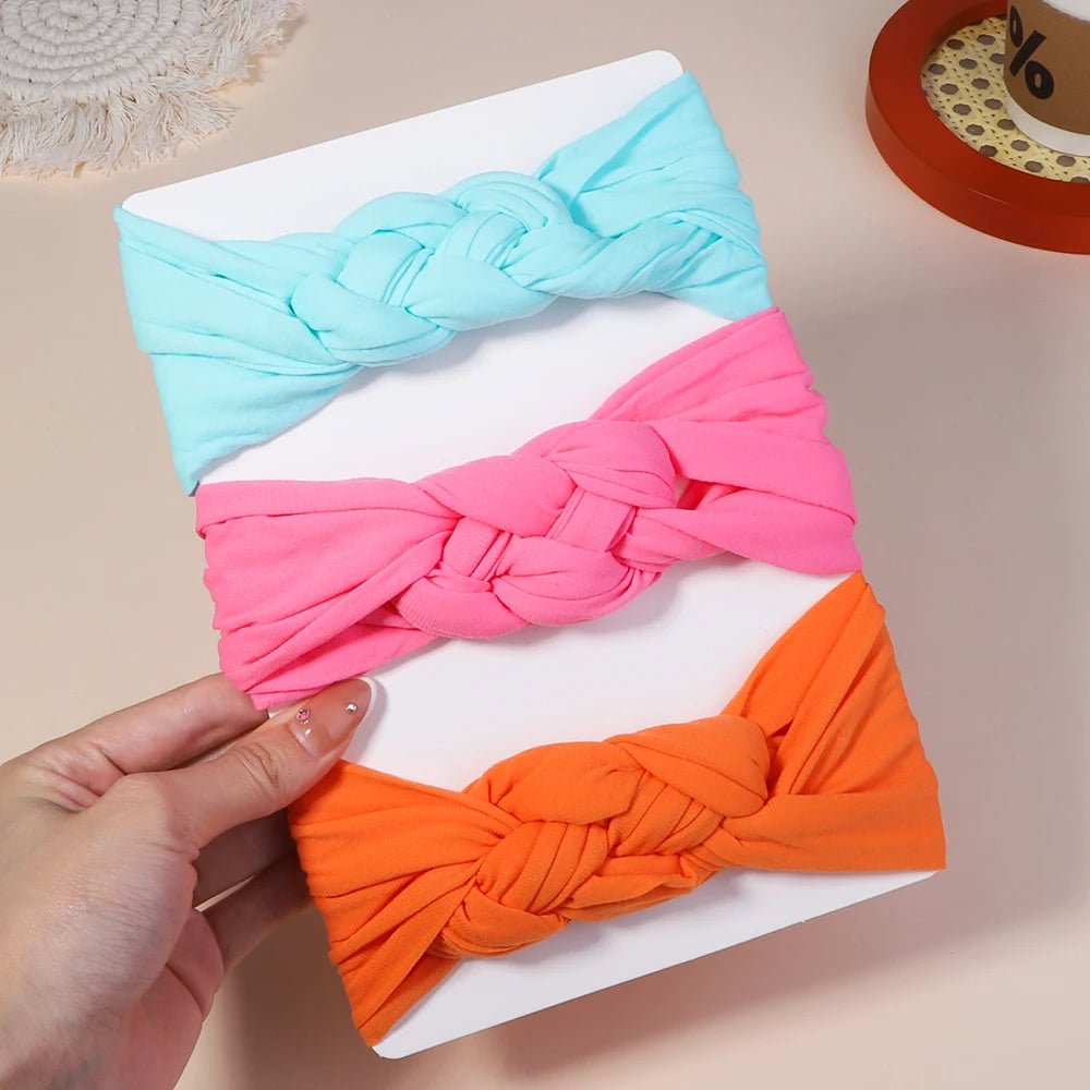 3 Piece Cable Knit Headbands