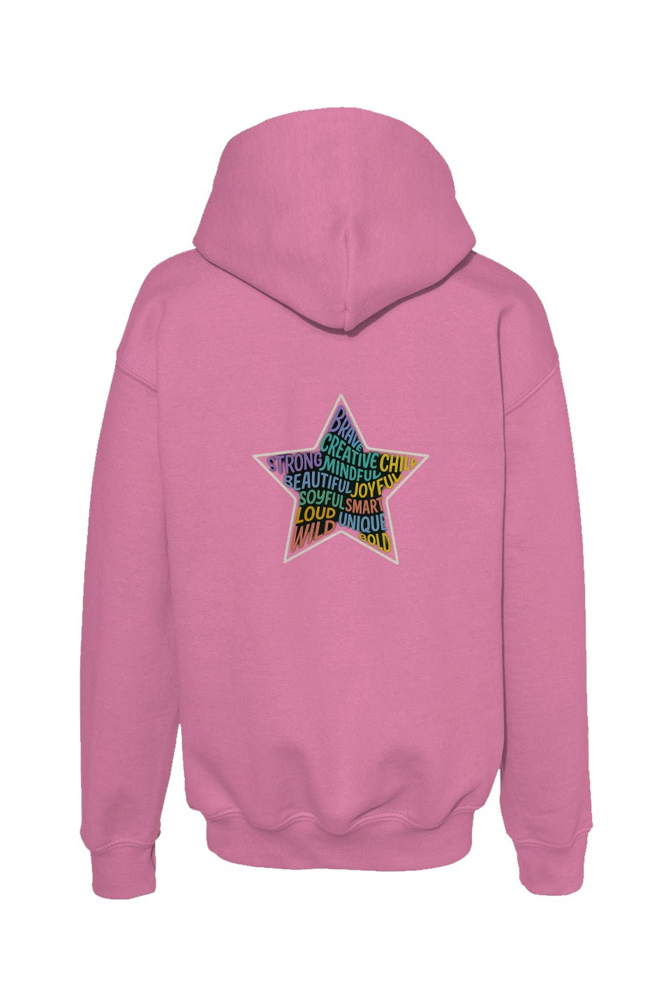 Affirmation Star Hoodie – Youth Graphic Pullover