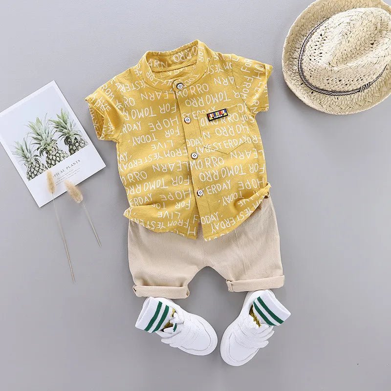 Fashion Baby Boy's Summer Outfit