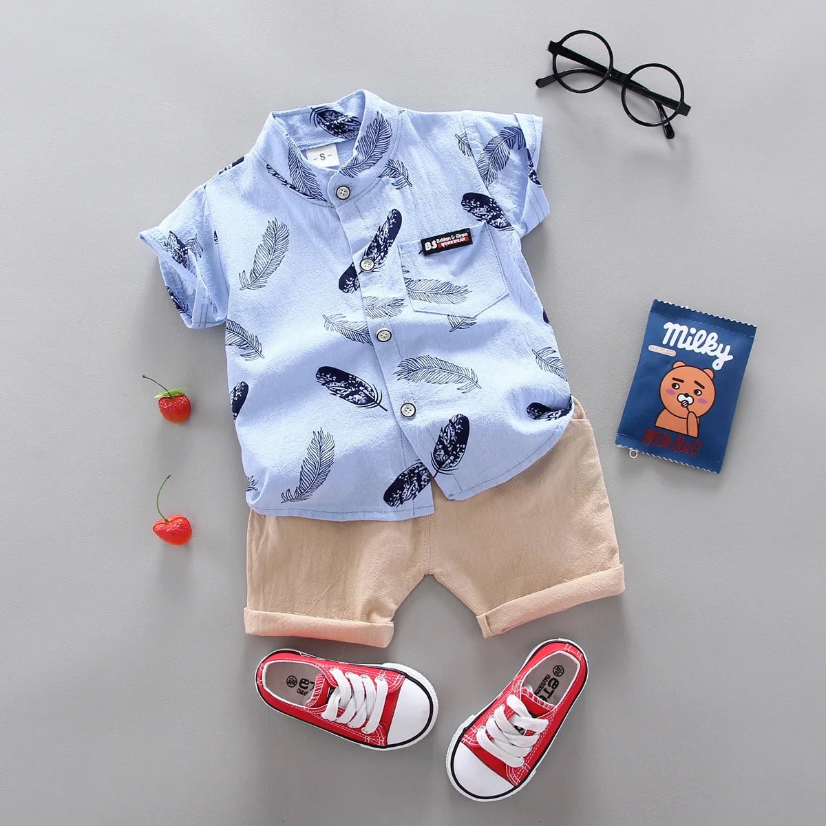 Fashion Baby Boy's Summer Outfit