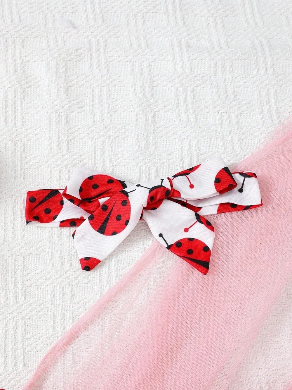 Girls Ladybug Top, Shorts & Headband Set – Little Lady