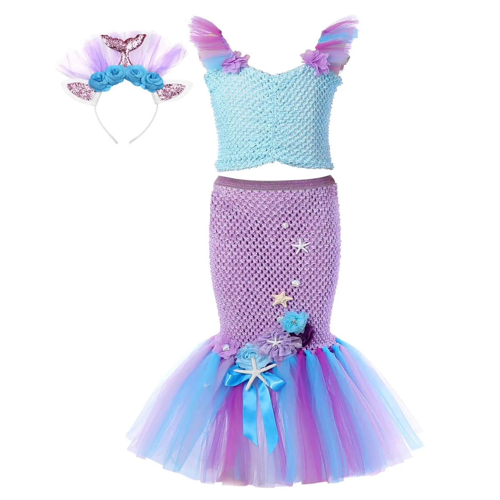 Girls Mermaid Costume