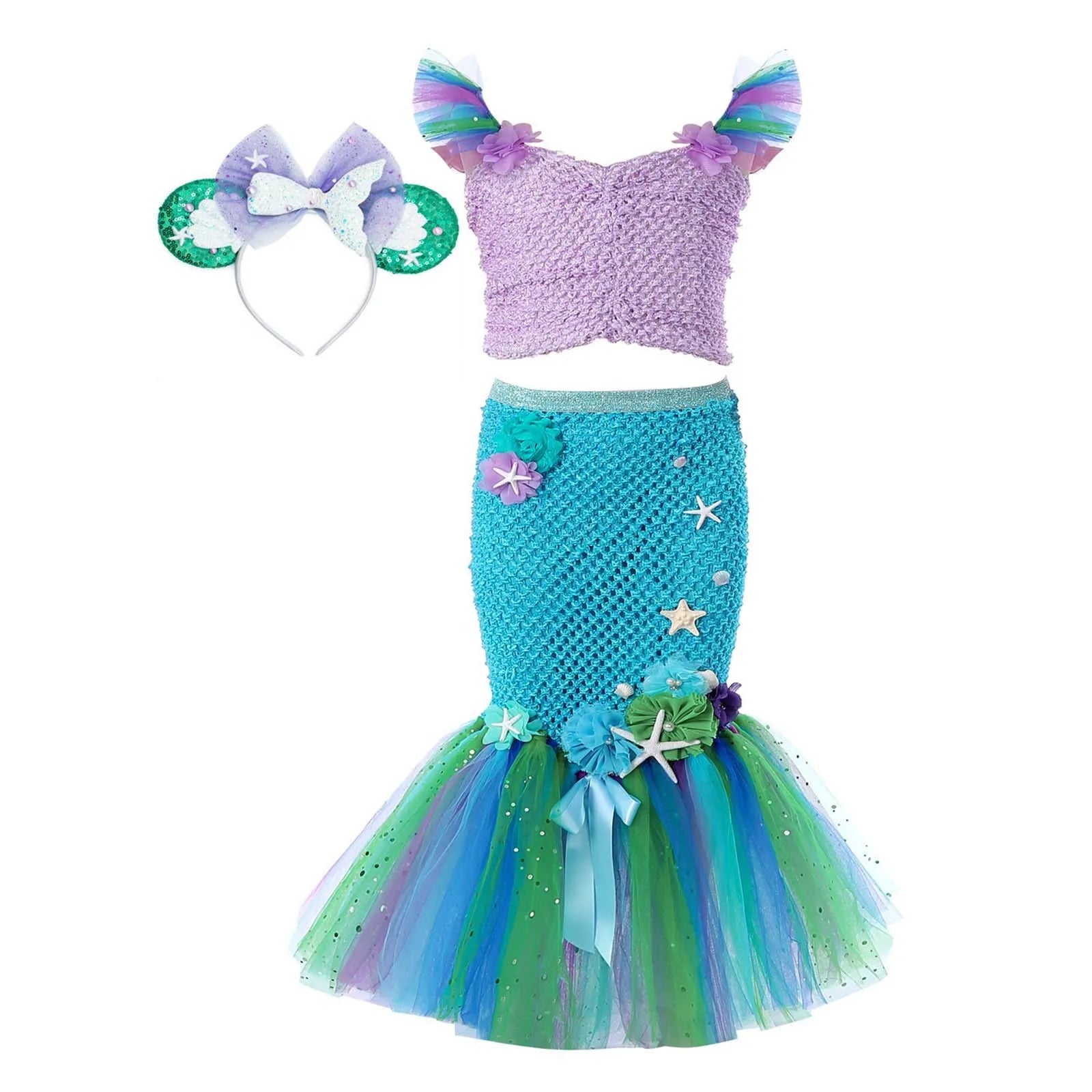 Girls Mermaid Costume