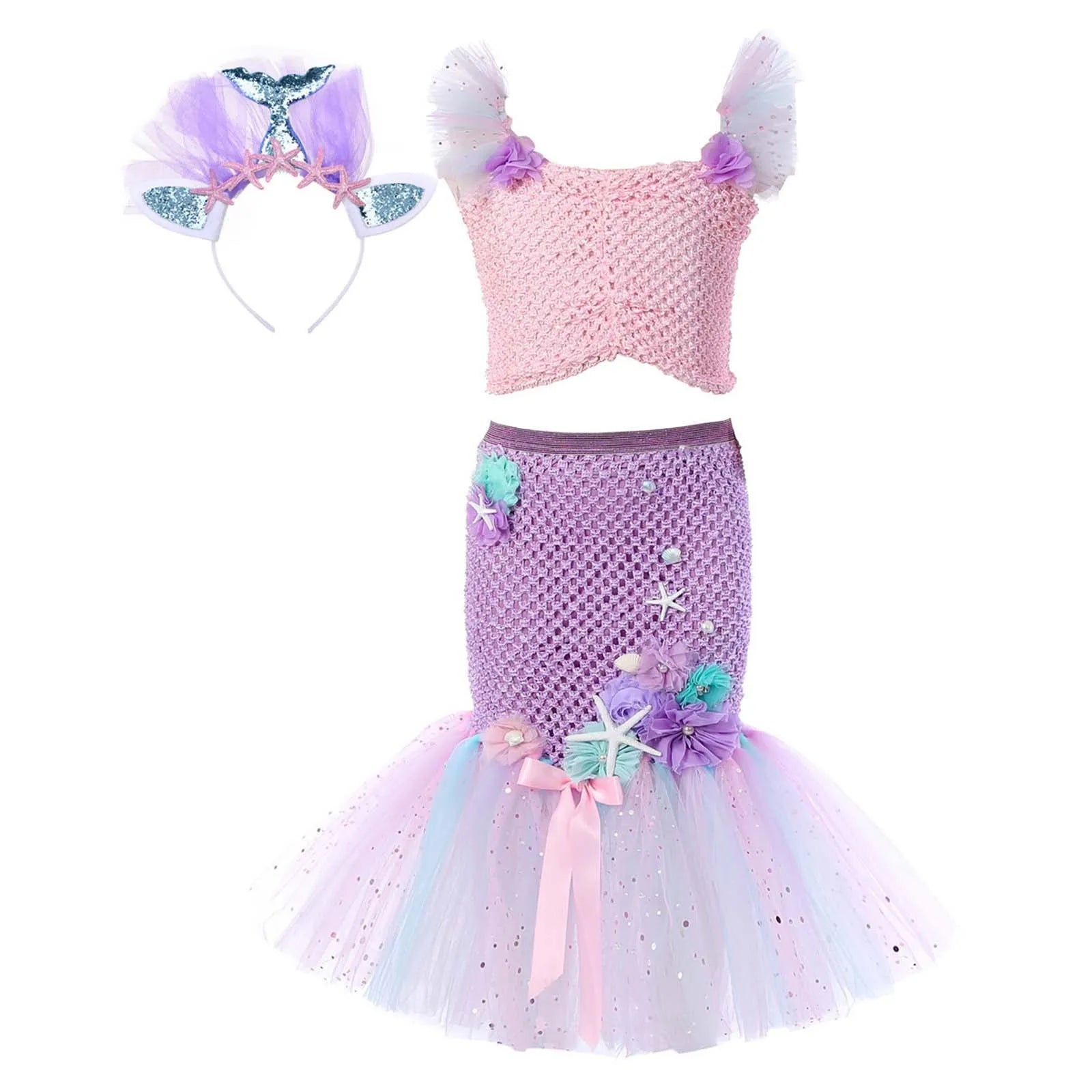 Girls Mermaid Costume