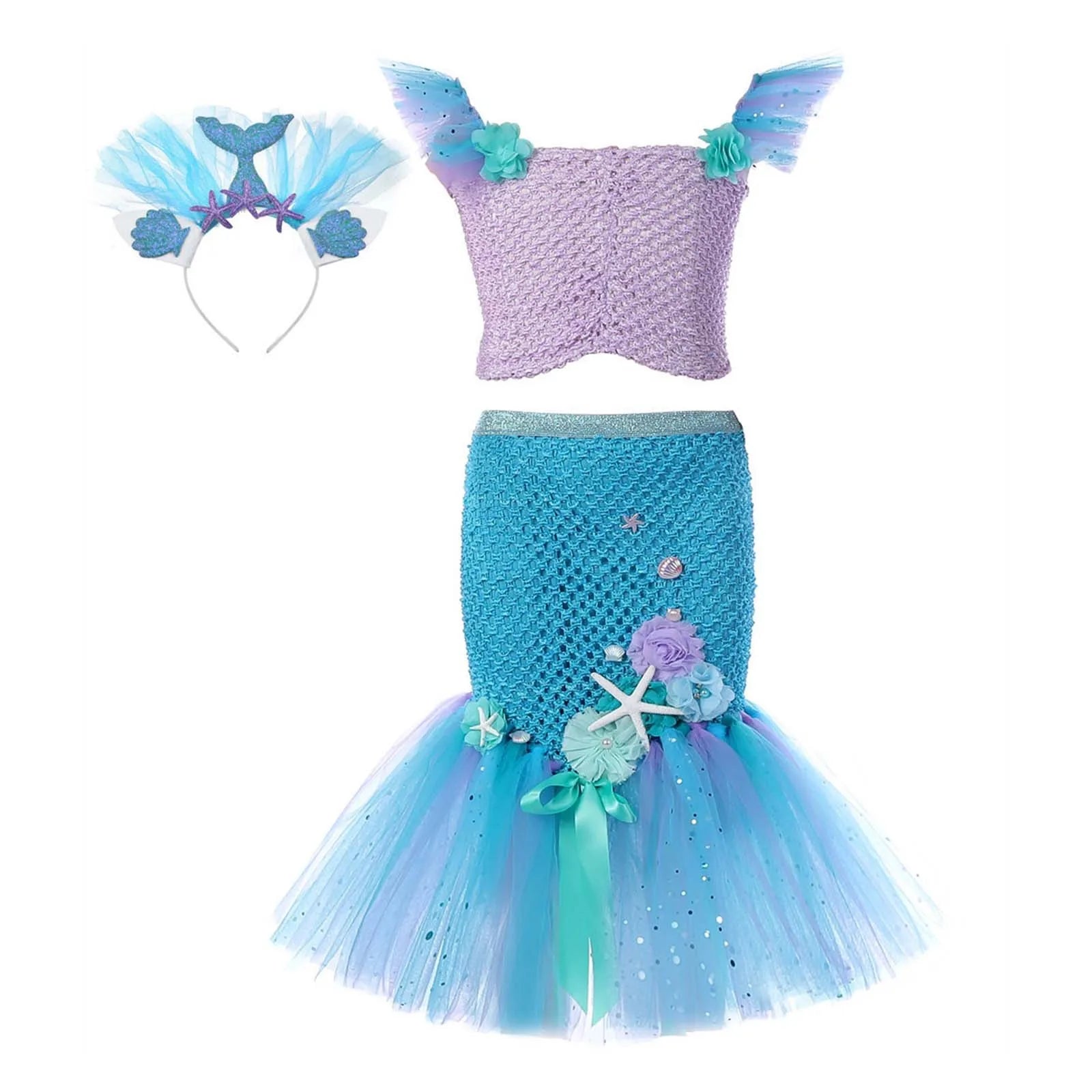Girls Mermaid Costume