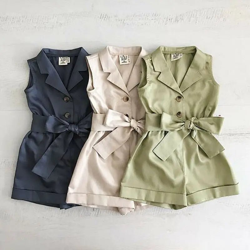 Girls Summer Romper