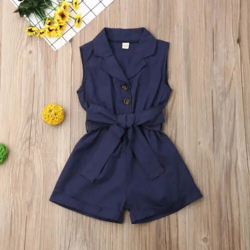Girls Summer Romper
