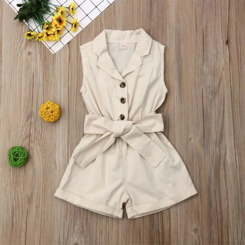 Girls Summer Romper