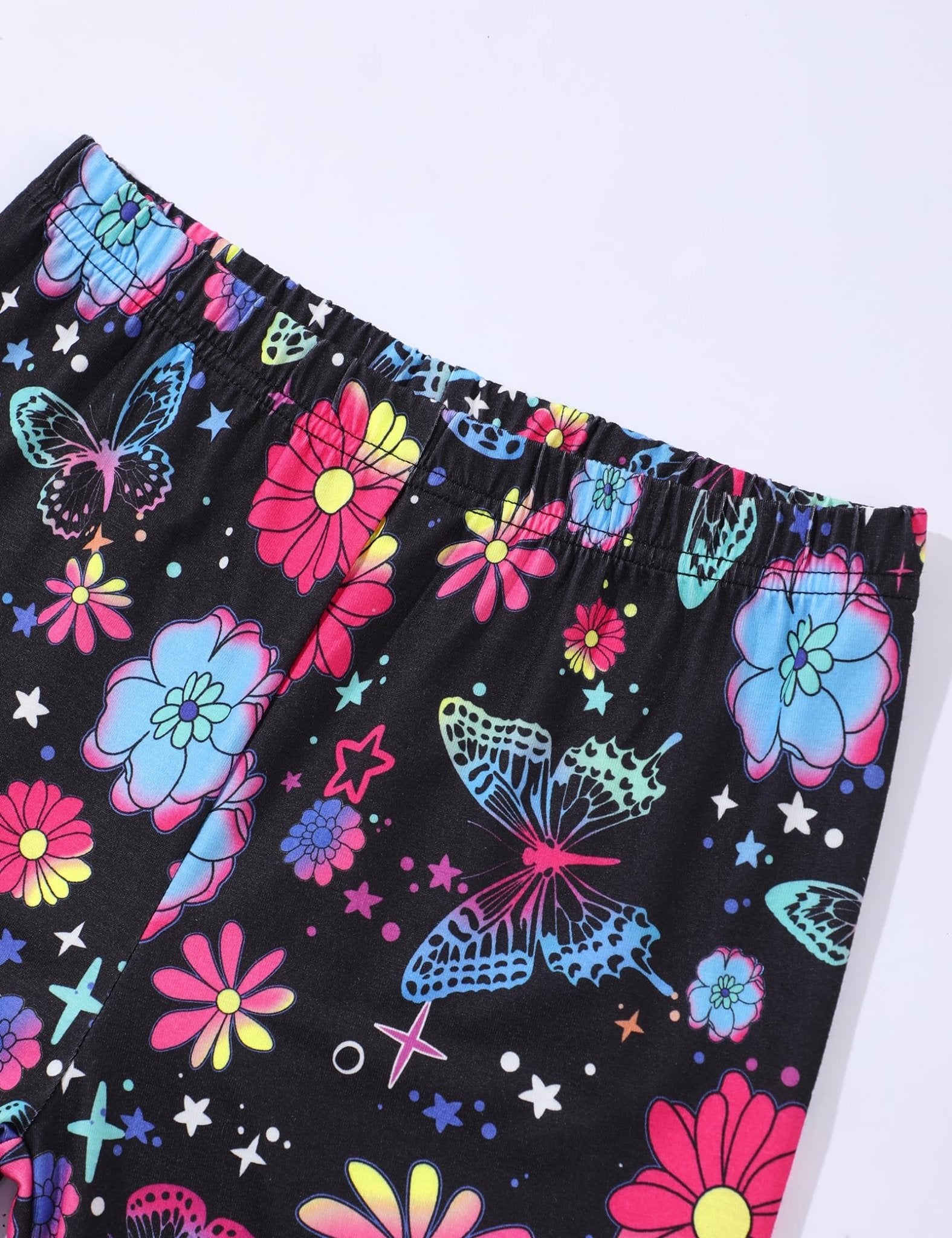 Girls Sweetie Print Top & Tie Dye Pants 2-Piece Set