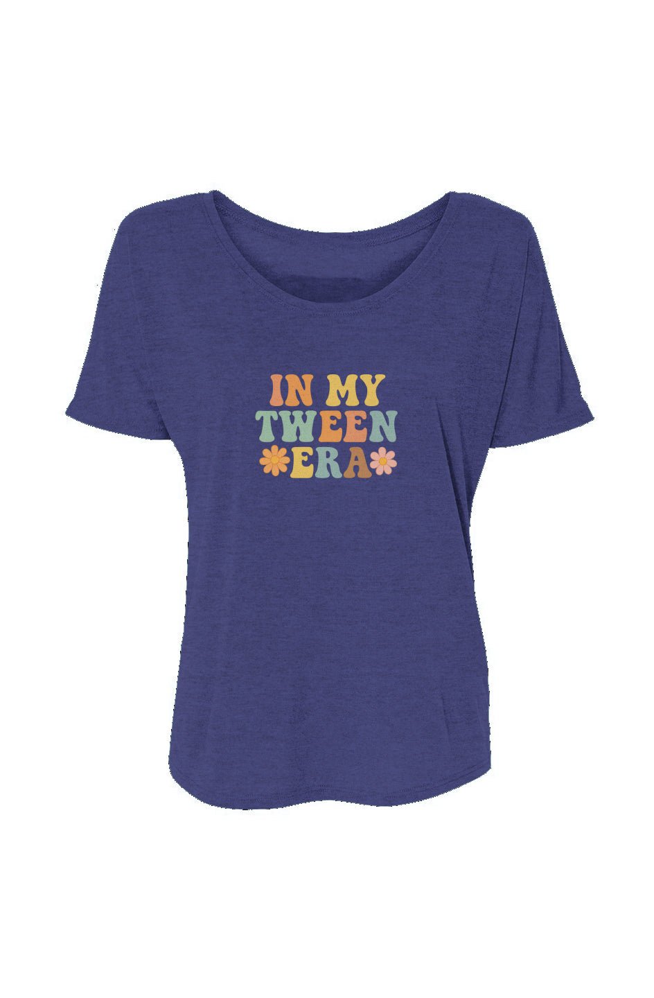 “In My Tween Era” Retro Oversized Tee for Girls & Tweens
