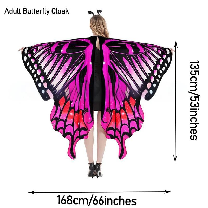 Kids Luminous Fairy Wing Costume