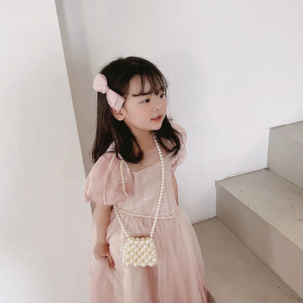 Kids Mini Pearl Purse