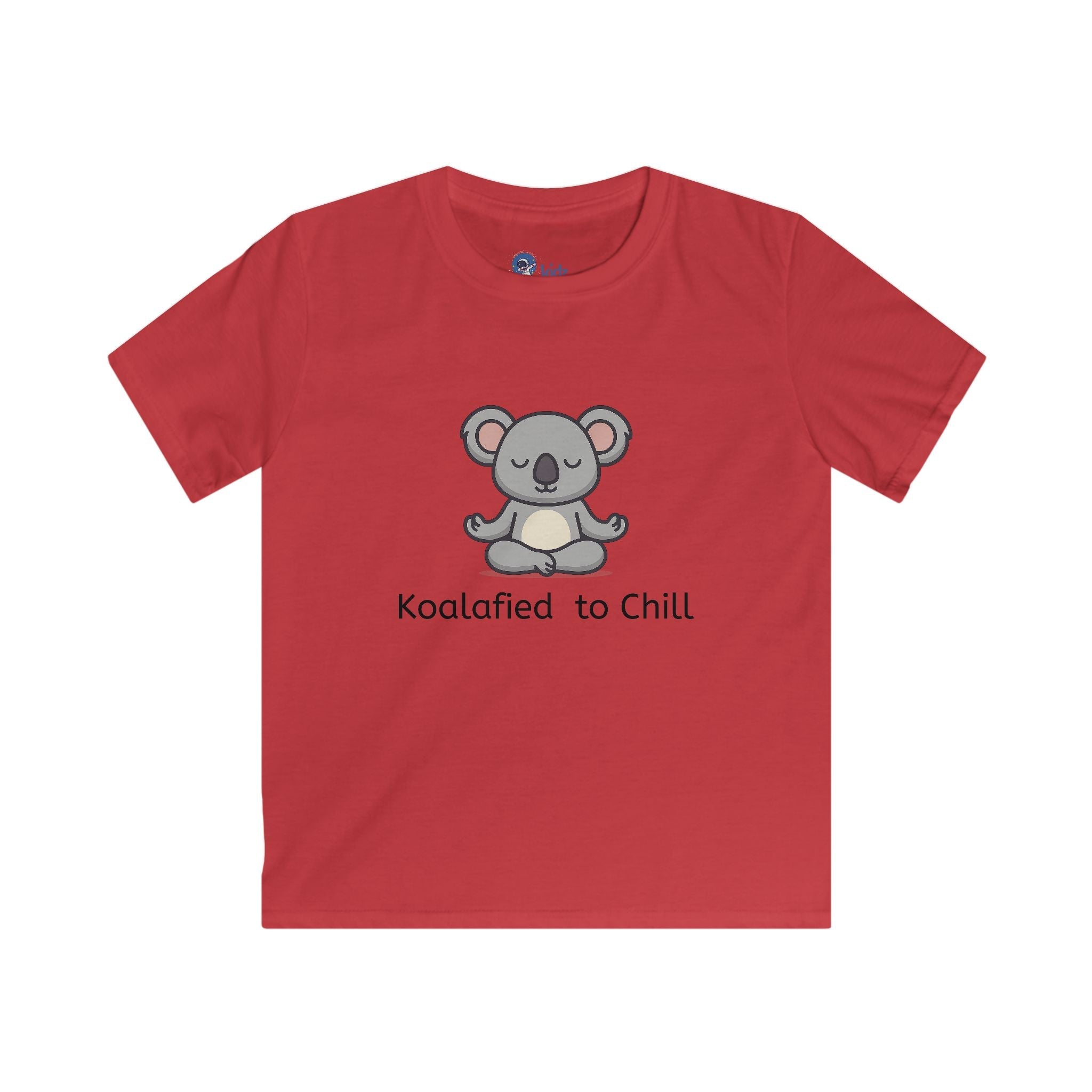 Koalafied to Chill Kids Softstyle Tee – Comfort and Calm for Young Minds