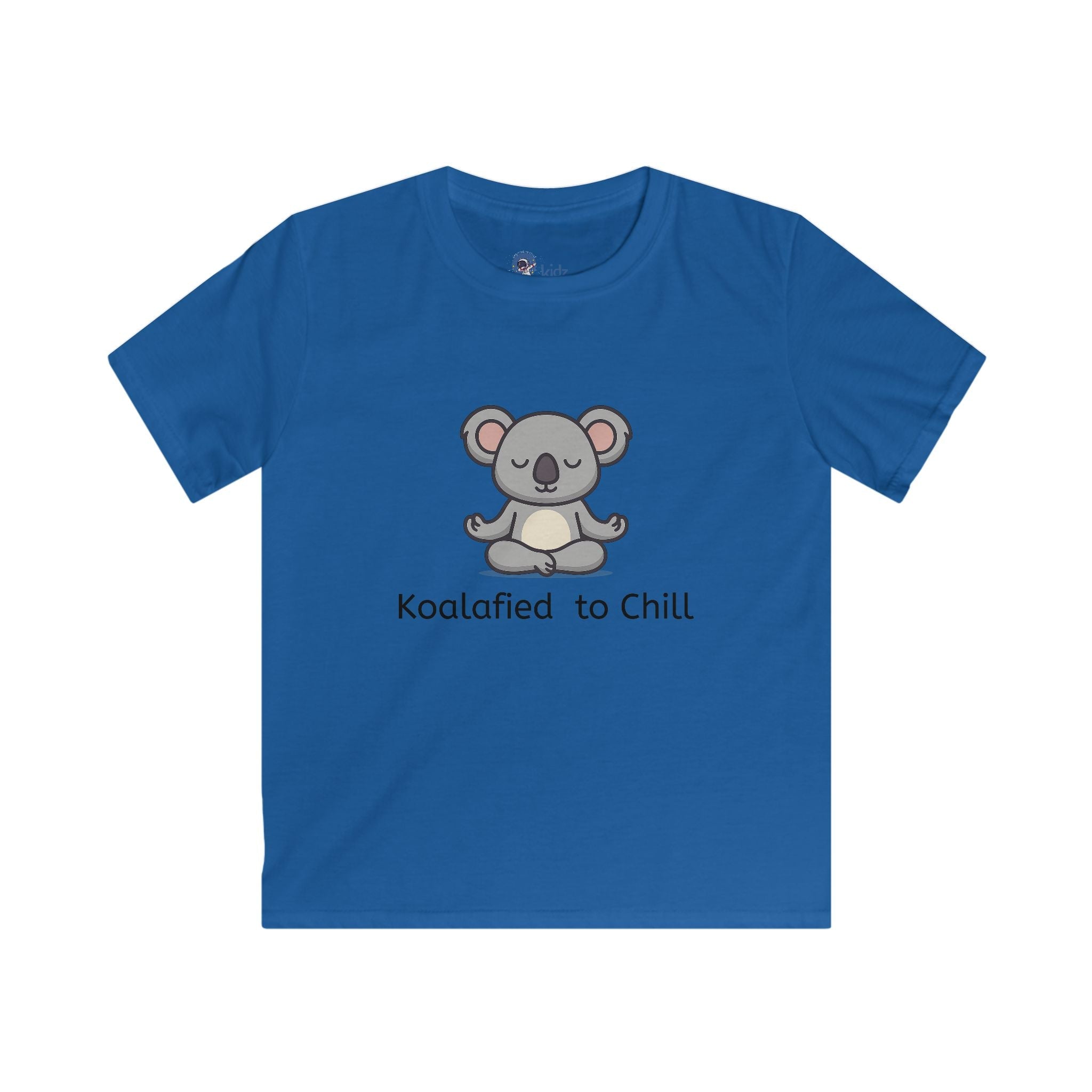 Koalafied to Chill Kids Softstyle Tee – Comfort and Calm for Young Minds