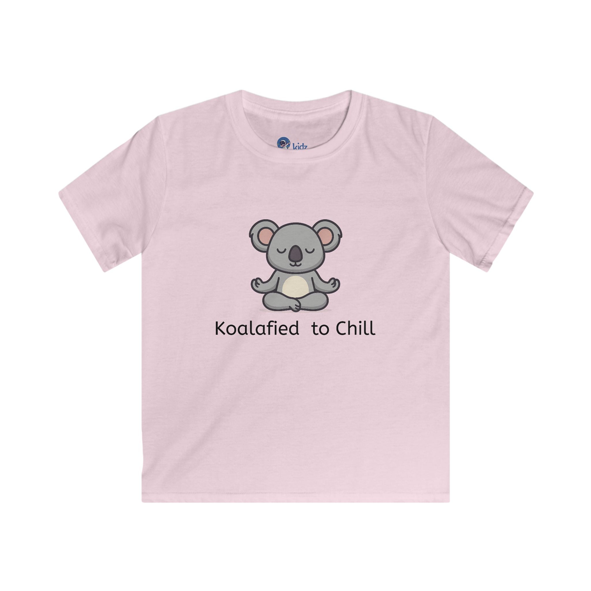 Koalafied to Chill Kids Softstyle Tee – Comfort and Calm for Young Minds