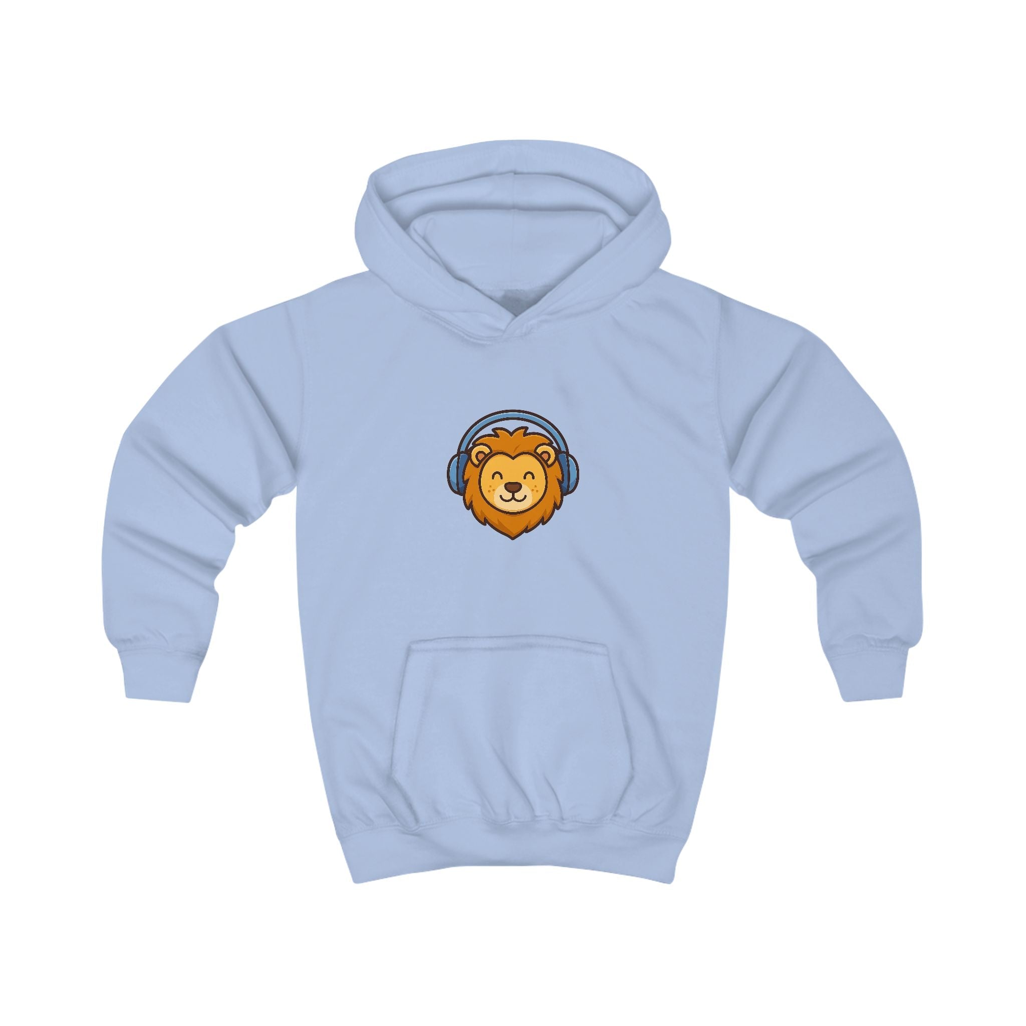 Playful Lion Kids Hoodie - Cozy & Fun for Young Fashionistas