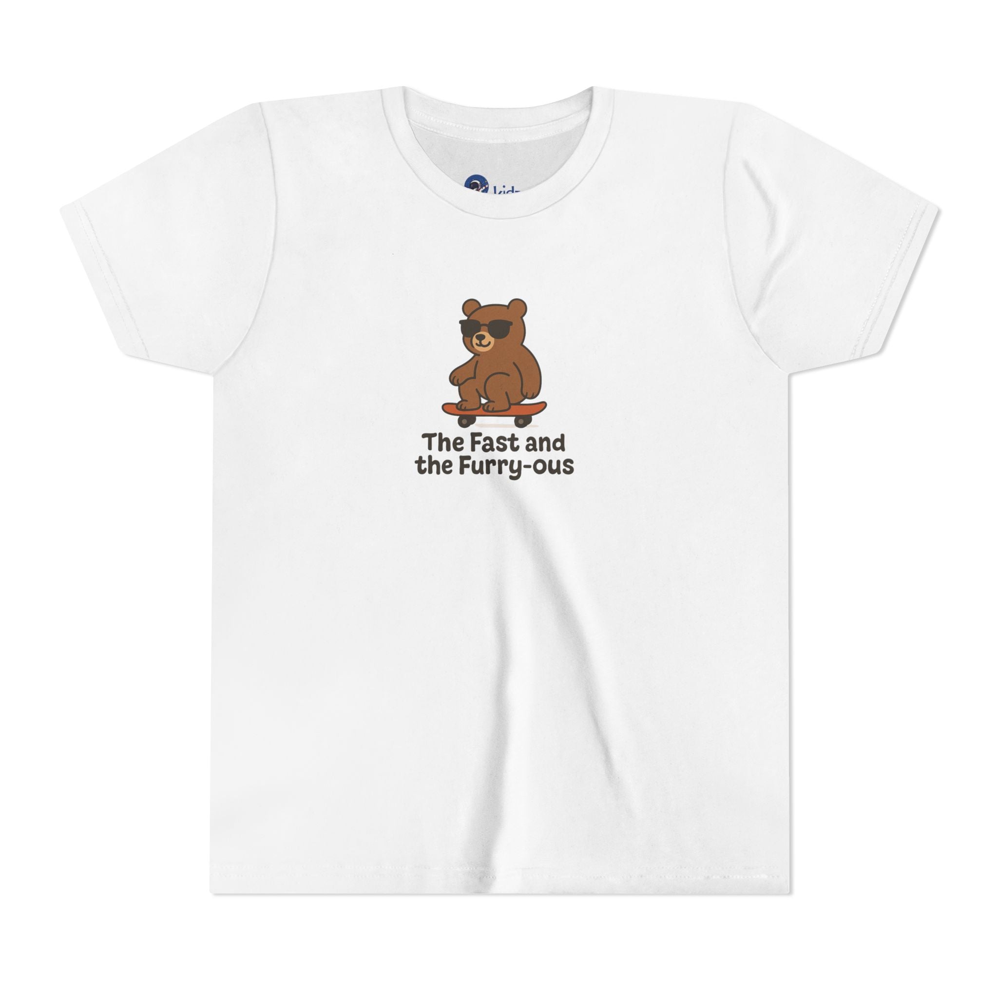 The Fast and the Furry-ous Youth Short Sleeve Tee - Fun Animal Tee for Kids