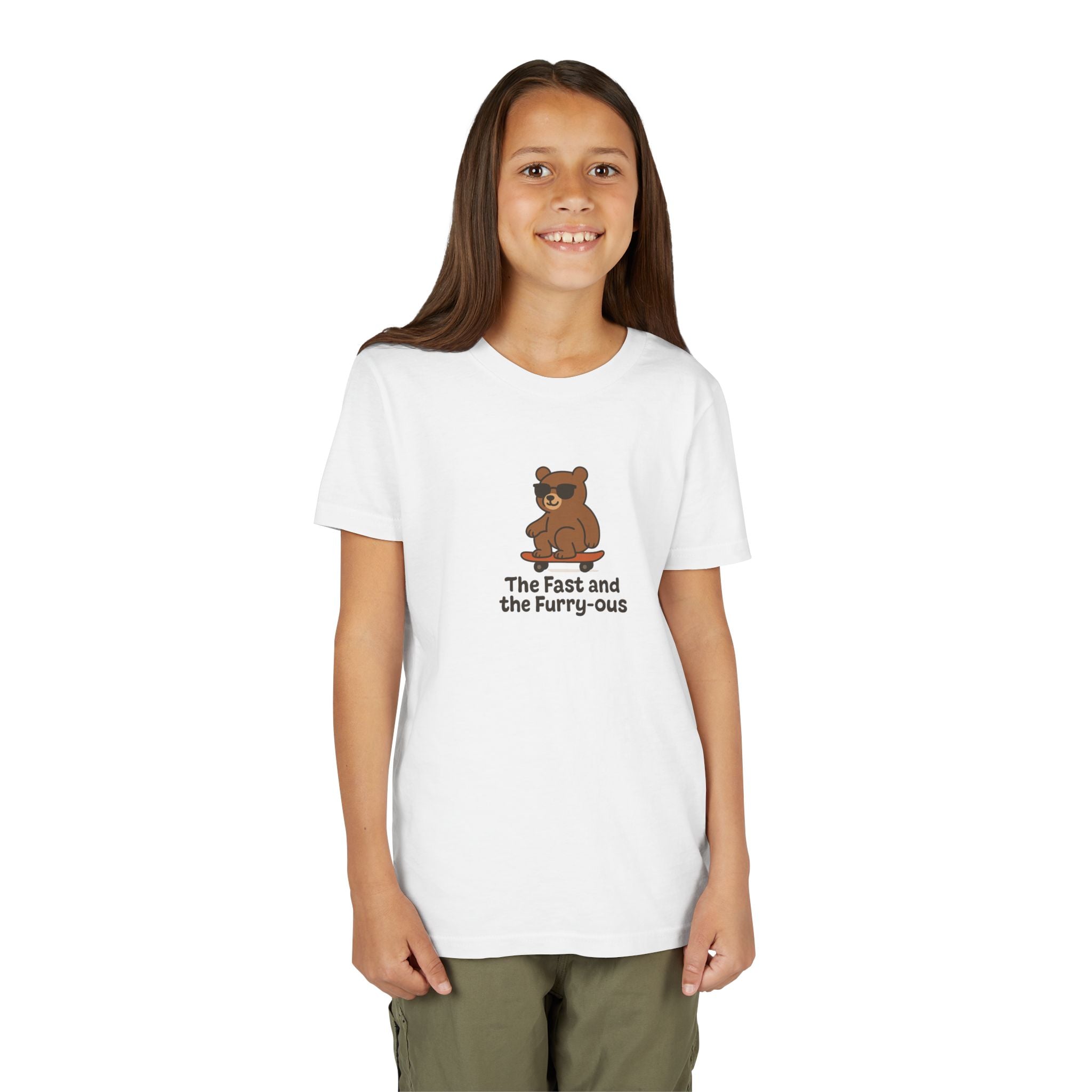 The Fast and the Furry-ous Youth Short Sleeve Tee - Fun Animal Tee for Kids