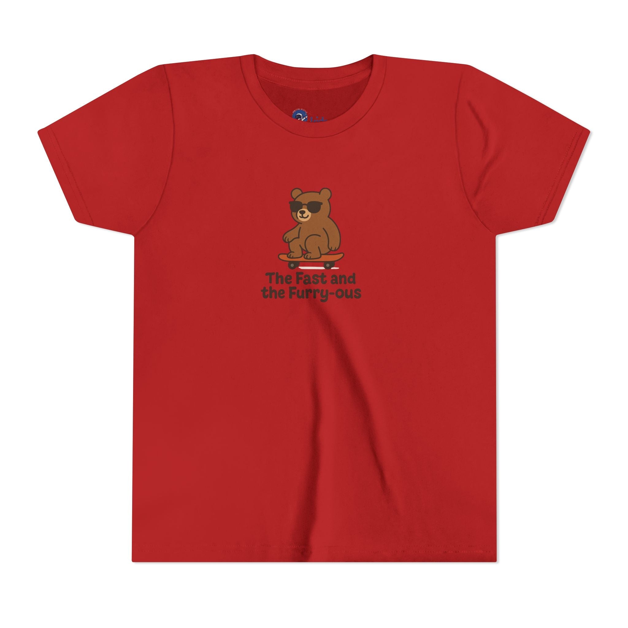 The Fast and the Furry-ous Youth Short Sleeve Tee - Fun Animal Tee for Kids