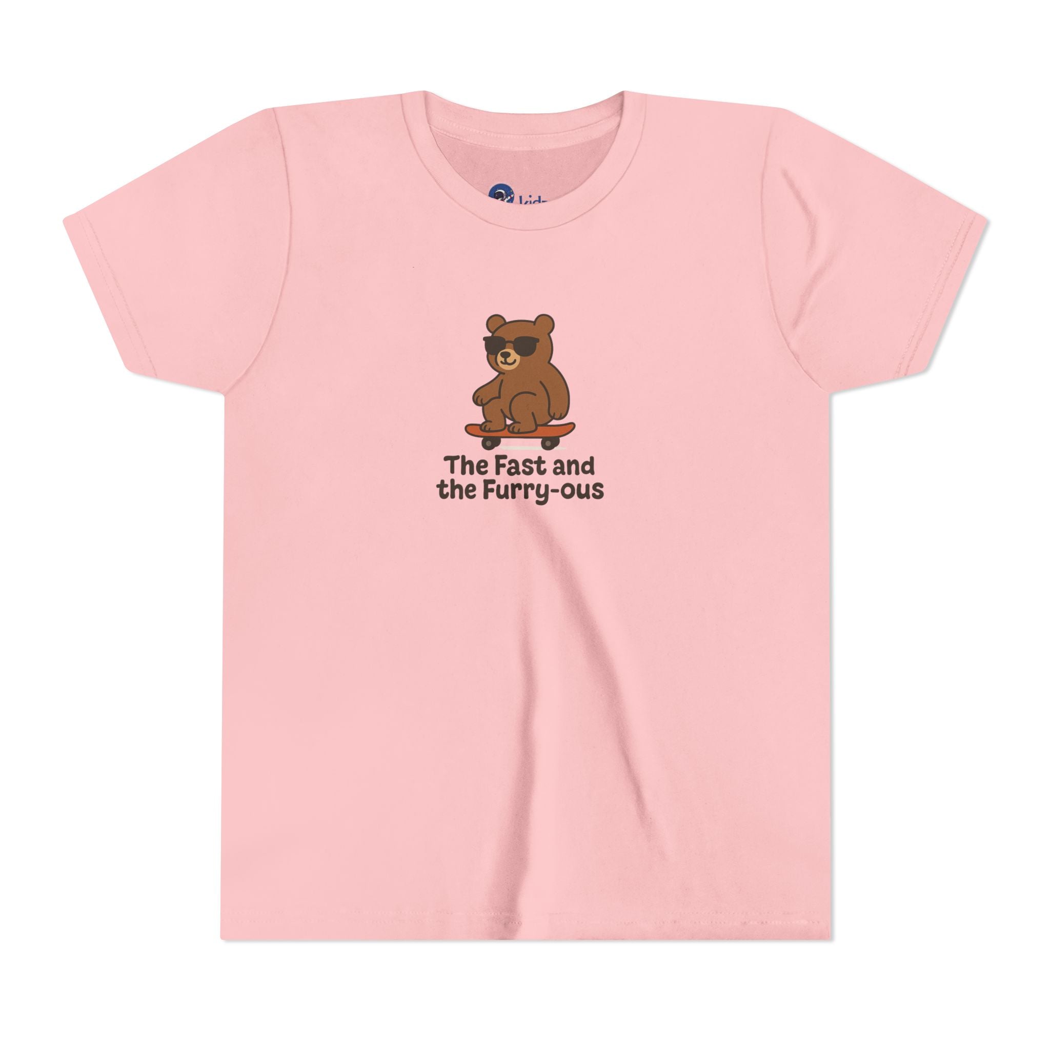 The Fast and the Furry-ous Youth Short Sleeve Tee - Fun Animal Tee for Kids