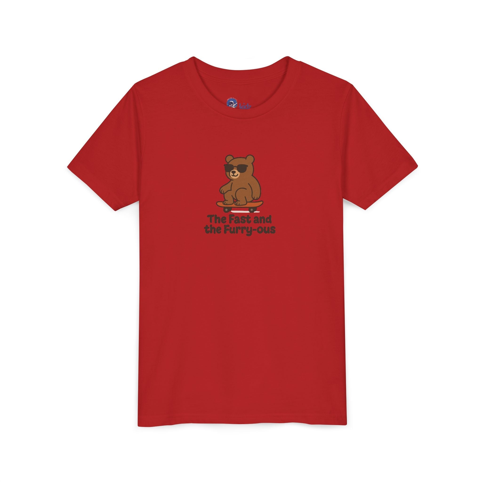The Fast and the Furry-ous Youth Short Sleeve Tee - Fun Animal Tee for Kids