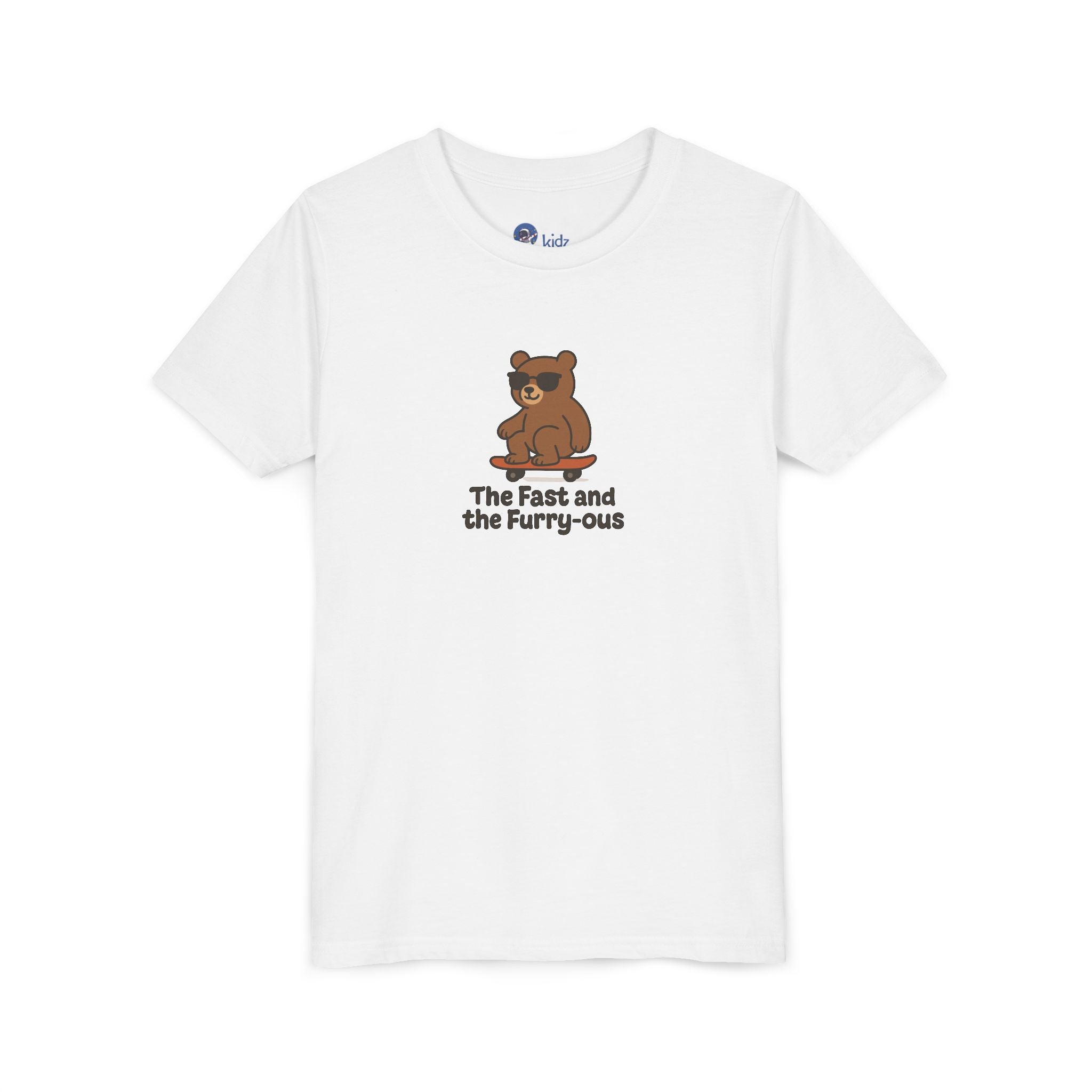 The Fast and the Furry-ous Youth Short Sleeve Tee - Fun Animal Tee for Kids