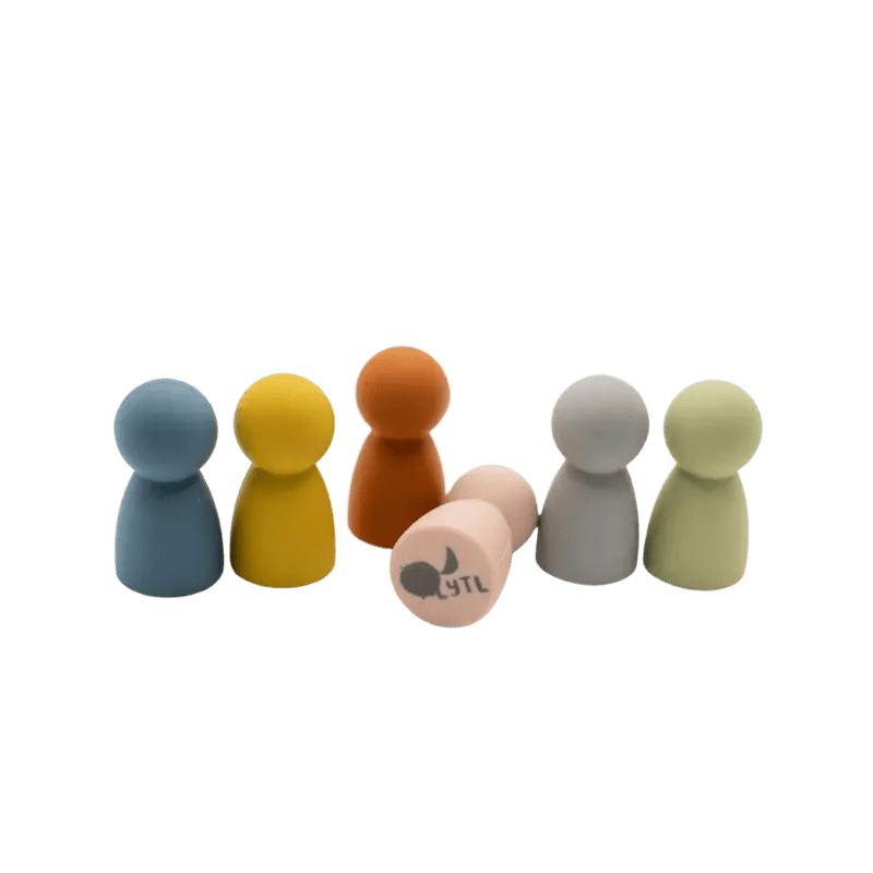 Mini Silicone Dolls – Set of 6 | LYTL®️ - Rocketeer Kidz